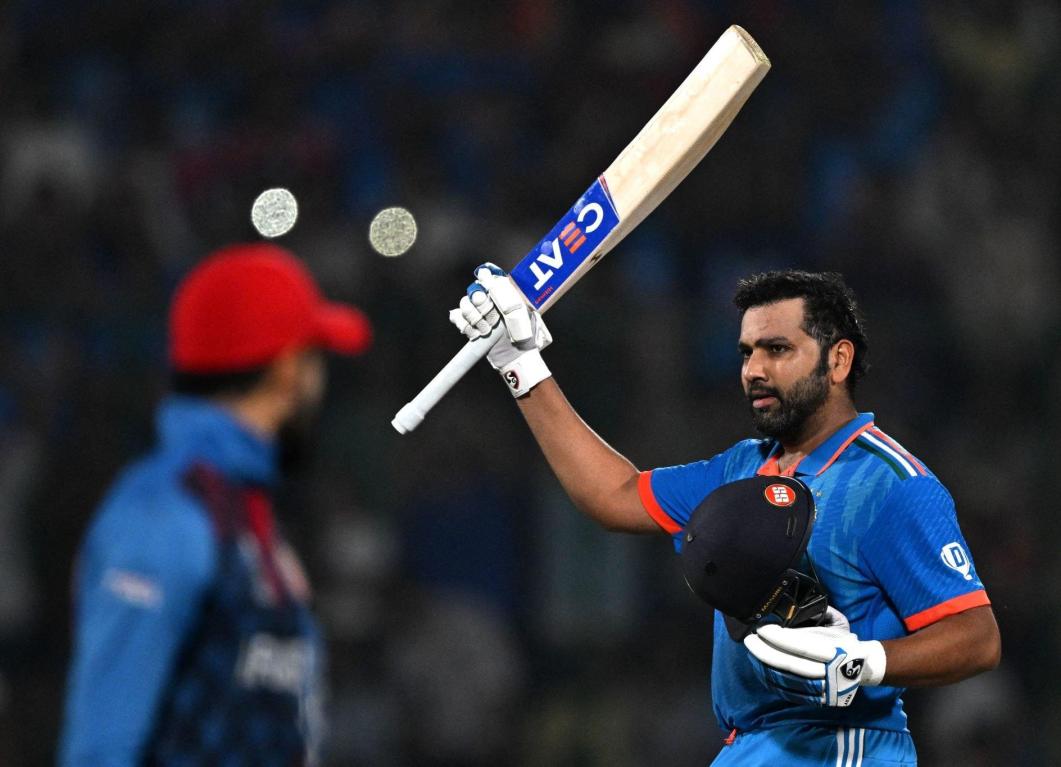 Rohit Sharma’s brilliance propels India to a dominating win over Afghanistan