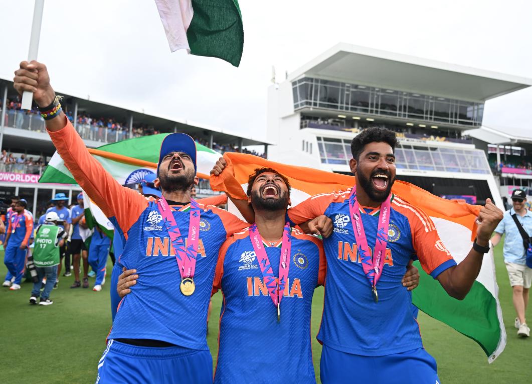 Axar Patel and Mohammed Siraj Axar Patel and Mohammed Siraj