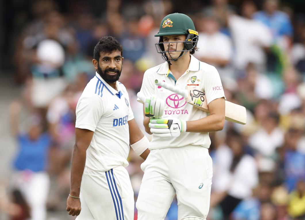 Sam Konstas Jasprit Bumrah