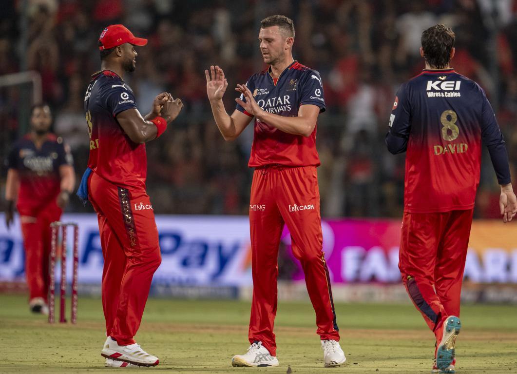 Josh Hazlewood reveals the approach to his bowling against RR