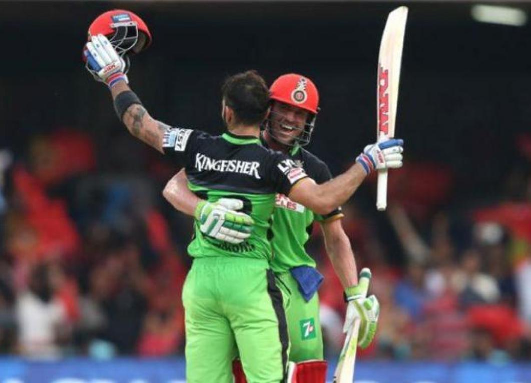 14th May 2016 - 229-run partnership against Gujarat Lions 