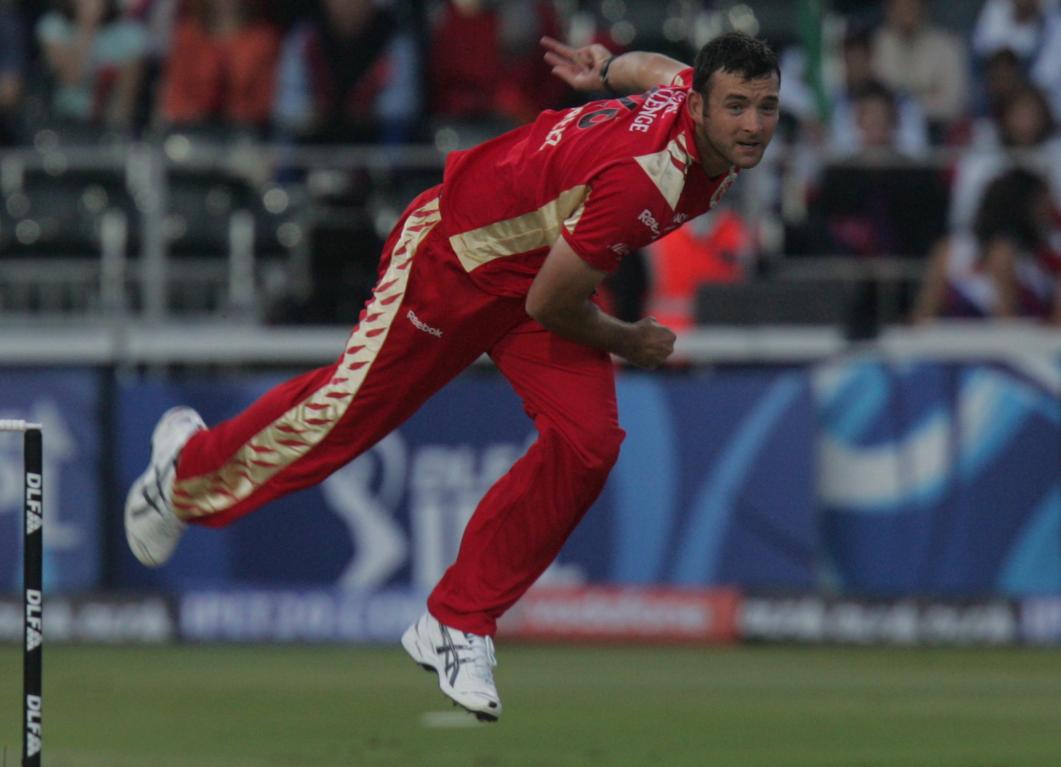 Dillion du Preez playing for RCB in IPL 2009