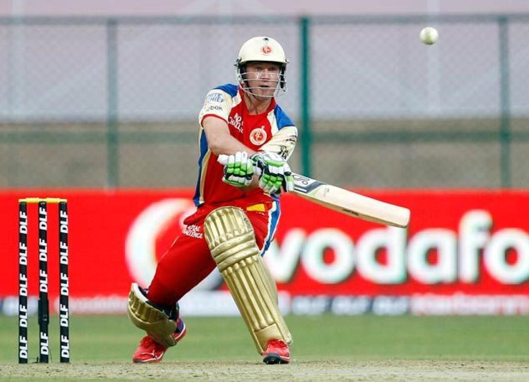 AB De Villiers was named the MOTM for his 42-ball 64