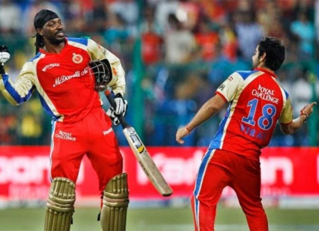 Chris Gayle’s arrival changed the fortunes of the team completely as RCB went on to reach the finals