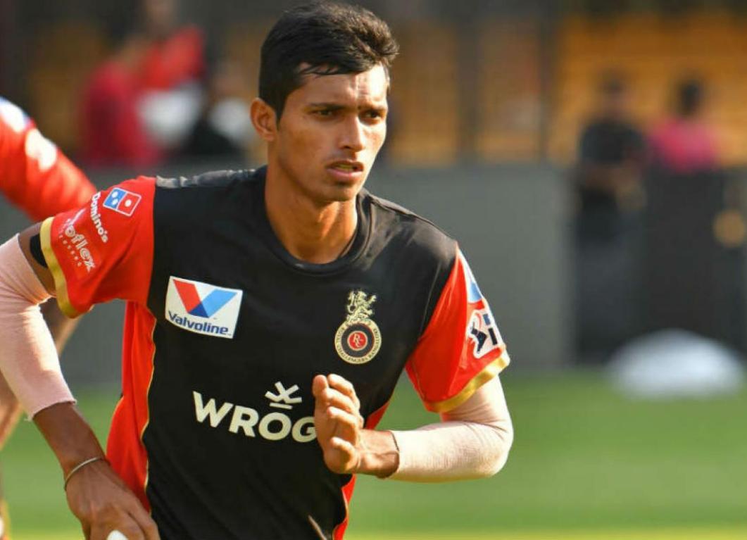 Navdeep Saini - RCB Star Bowler playing for India