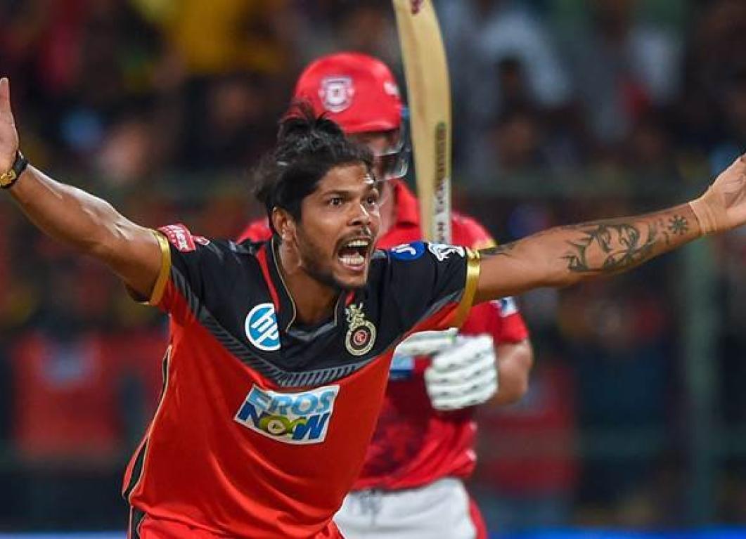 umesh yadav jersey number