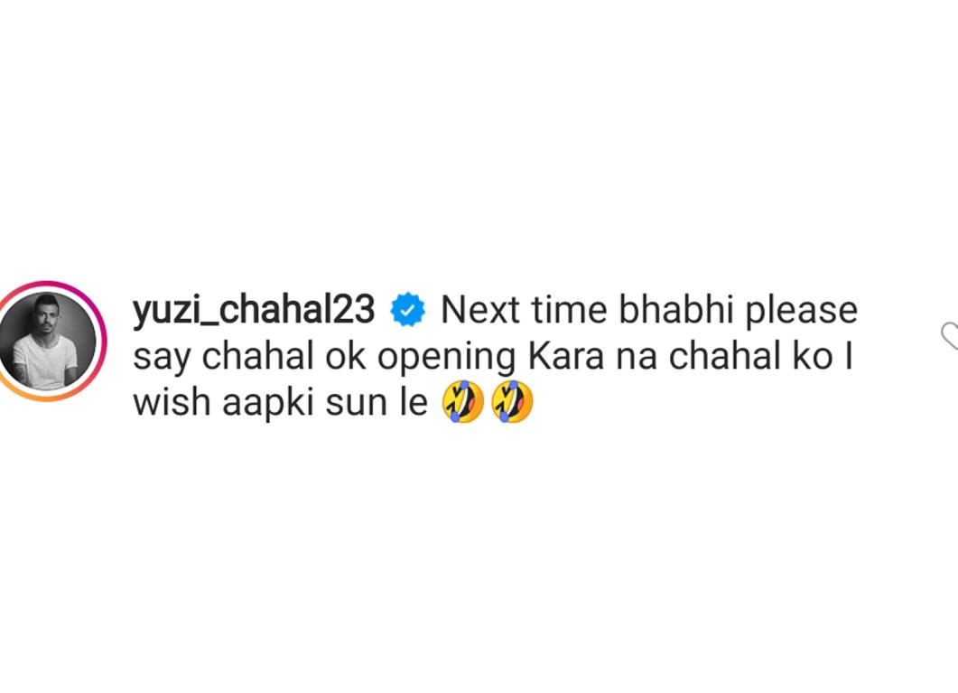 Yuzvendra Chahal Yuzvendra Chahal