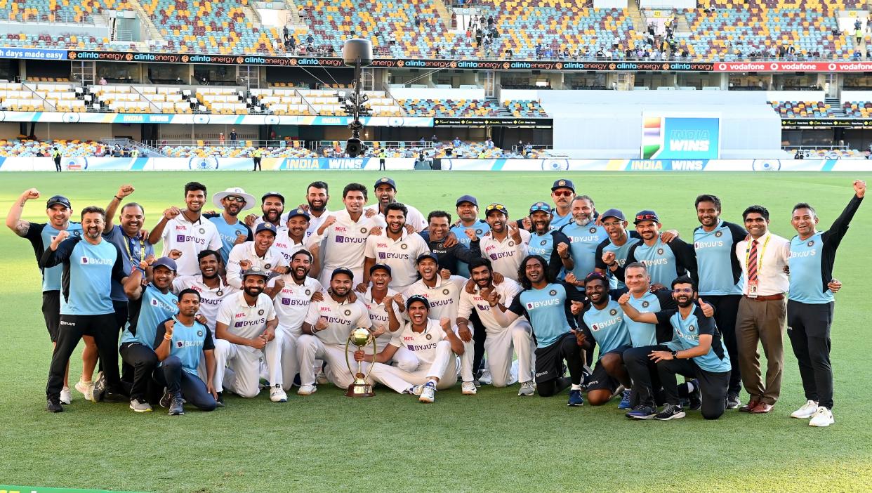 In a fitting end to what has been a series for the ages, Team India completed a historic Test series win, chasing down an improbable 328 on Day 5 at the Gabba.
