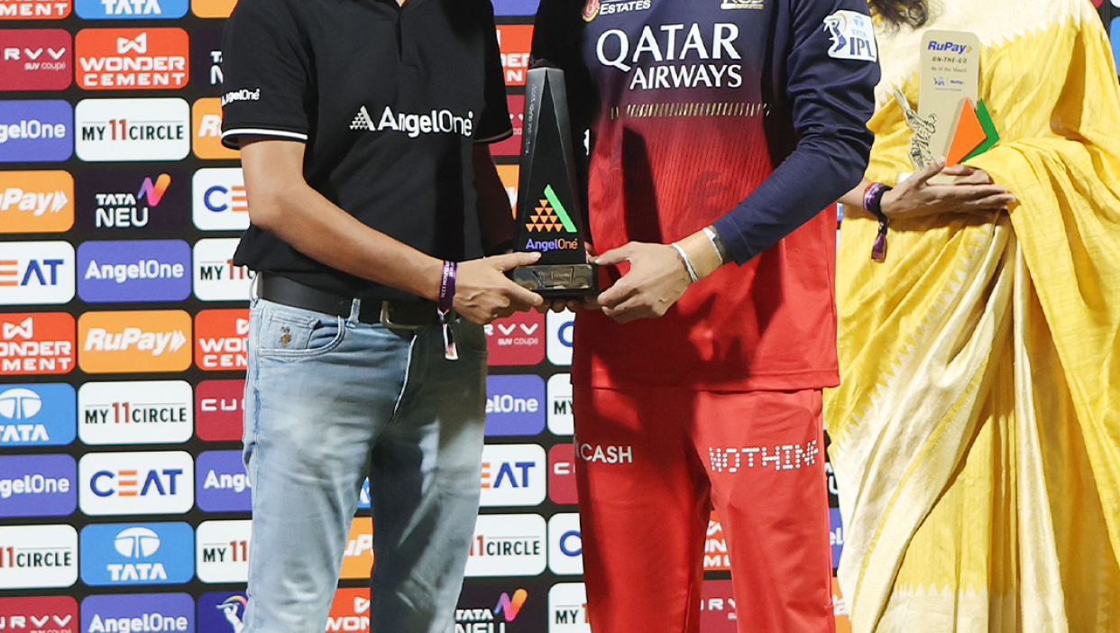 RCB won the match by 50 runs