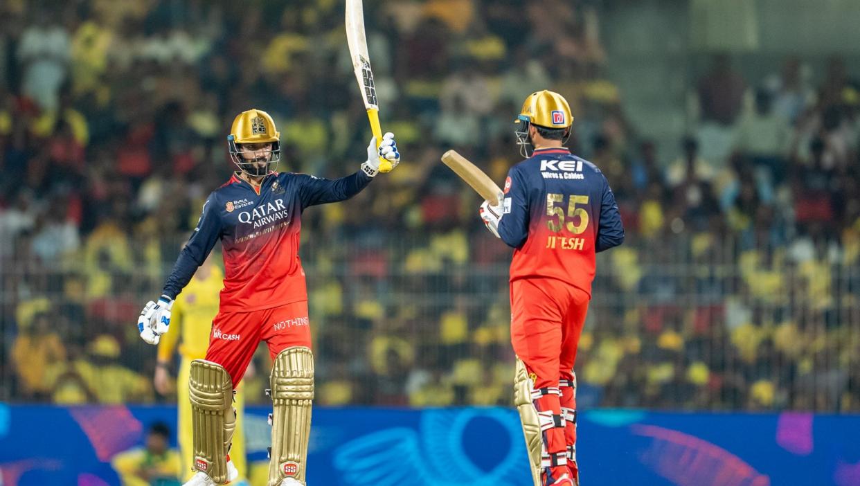 RCB won the match by 50 runs