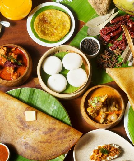 Breakfast at the RCB Bar and Cafe, Bengaluru