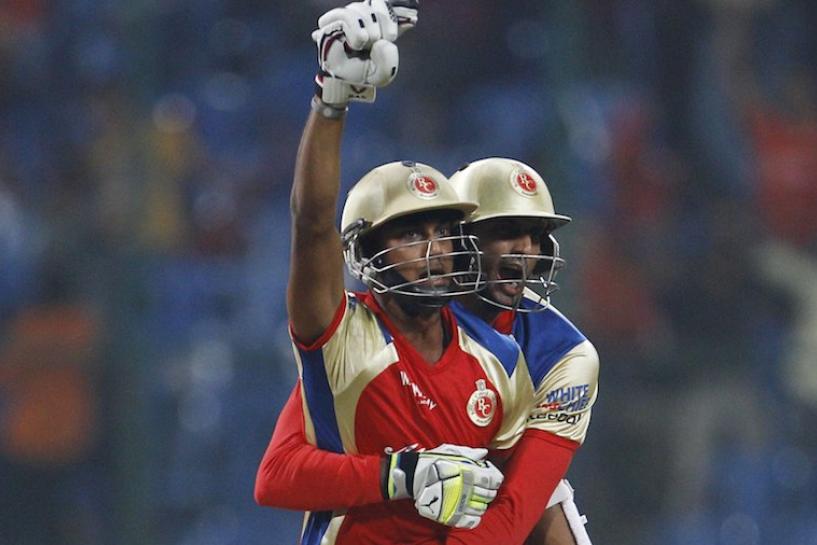 Arun Karthik RCB last ball six