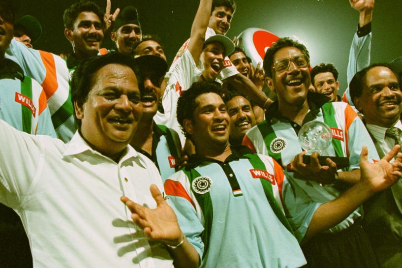 Sachin Tendulkar joined Vinod Kambli in the list of Indian cricketers with a century on birthday