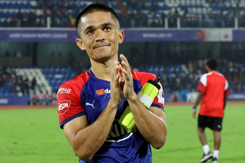 Indian football captain Sunil Chhetri says that he is only going to wear RCB jersey