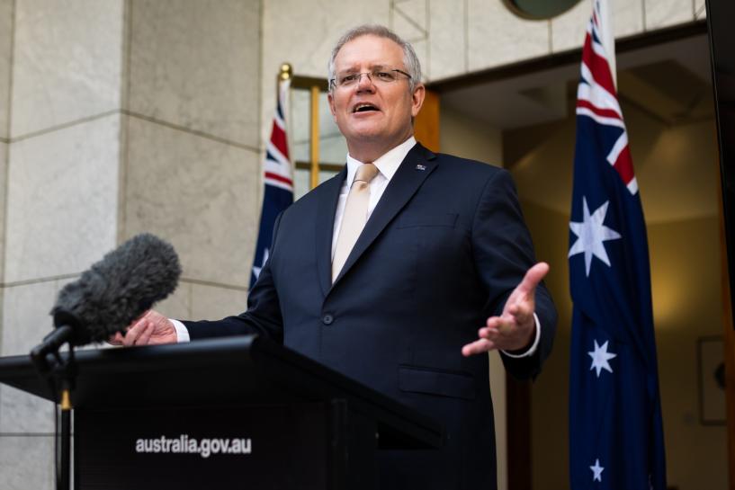Scott Morrison Australian PM Scott Morrison hints that the T20 World Cup is possible with upto 10,000 spectators