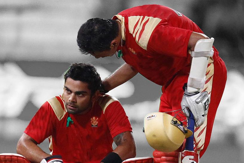 When Rahul Dravid consoled Virat Kohli after a devastating loss against Mumbai Indians in 2010