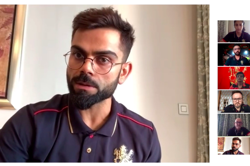 Virat Kohli Virat Kohli addresses RCB's first team meeting, urges everybody involved to maintain bio bubble at all times