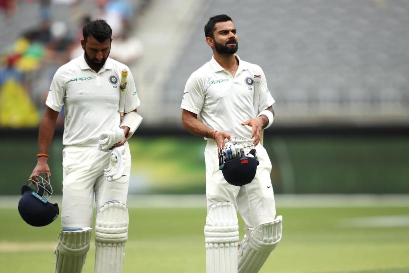 Virat Kohli & Pujara When they started their playing careers as Indian internationals, one could not have been blamed for having thought that Cheteshwar Pujara and Virat Kohli possess contrasting personalities. While Pujara exuded a calm, tranquil aura, Virat Kohli was known for his aggressive swagger. Nearly a decade since they made their test debuts, the duo have become the cornerstones of success for India in the Test match arena.   While Virat has not completely abandoned his heart on the sleeve approach to the game that ha