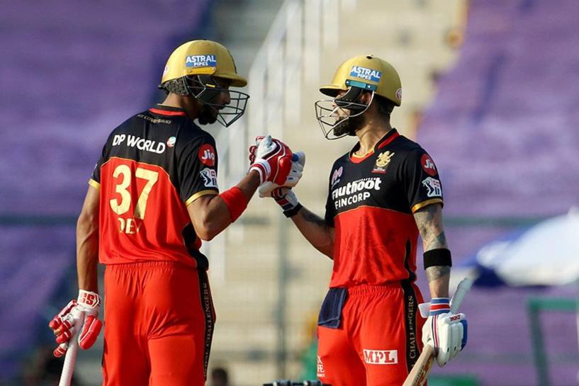 Virat Kohli and Devdutt Padikkal helps RCB beat RR