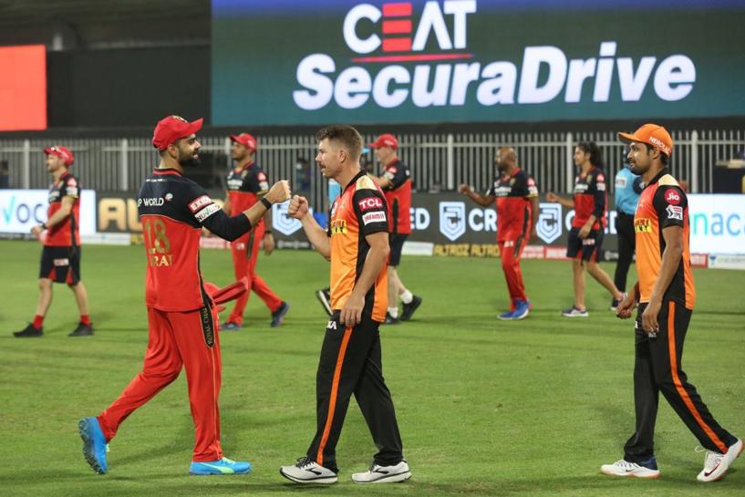 Sunrisers Hyderabad apply the brakes on RCB on a slow Sharjah track