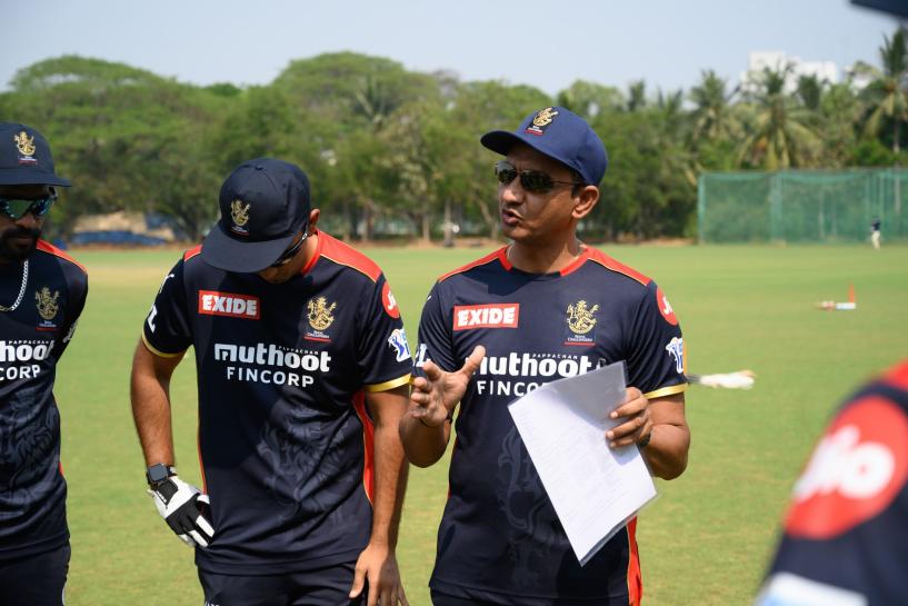 Day 1 at the Royal Challengers Bangalore Training Camp Day 1 at the Royal Challengers Bangalore Training Camp