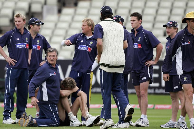 When cricketers suffered some bizarre injuries off the field