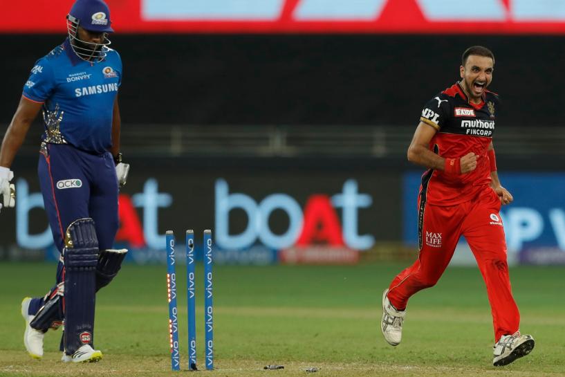 My sixth time being on a hat-trick and finally got one, so pretty happy: Harshal Patel