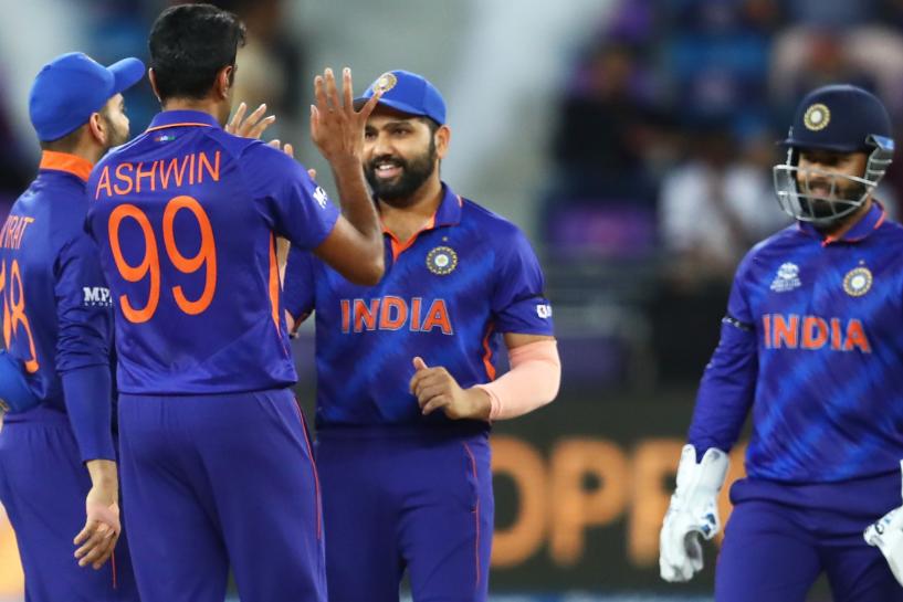 India emerge victorious in their last fixture of the 2021 T20 World Cup India emerge victorious in their last fixture of the 2021 T20 World Cup