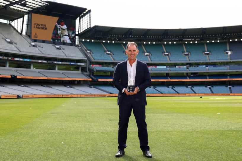 Justin Langer inducted into Australian Hall of Fame Justin Langer inducted into Australian Hall of Fame