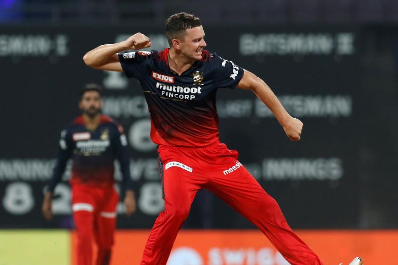 Faf du Plessis and Josh Hazlewood spearhead the charge as RCB make it 5 in 7 Faf du Plessis and Josh Hazlewood spearhead the charge as RCB make it 5 in 7