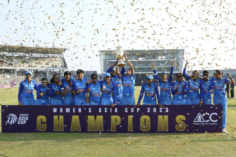 Indian women crowned the continental champions for the seventh time Indian women vs Sri Lankan women