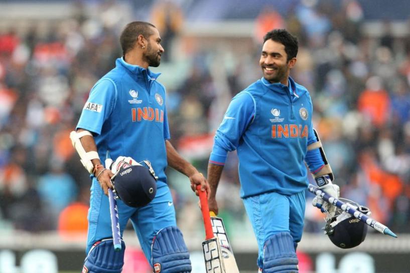 He is definitely a starter for the World Cup: Dinesh Karthik on Shikhar Dhawan's spot in the Indian ODI team Shikhar Dhawan and Dinesh Karthik