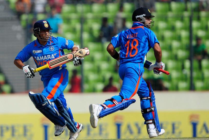 Sachin Tendulkar and Sourav Ganguly