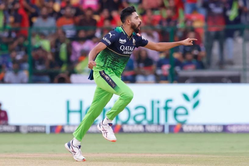 I'm very happy with the responsibility of leading the attack: Mohammed Siraj after RCB’s win against RR
