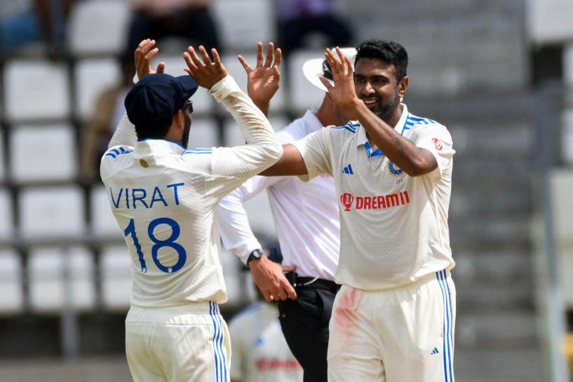 R Ashwin steals the headlines with a 5-fer as India wrest dominance at Stumps on Day 1