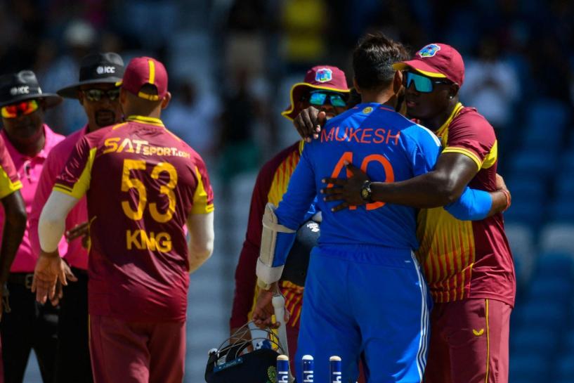 India stutter against West Indies owing to batters' poor show in the 1st T20I India stutter against West Indies owing to batters' poor show in the 1st T20I