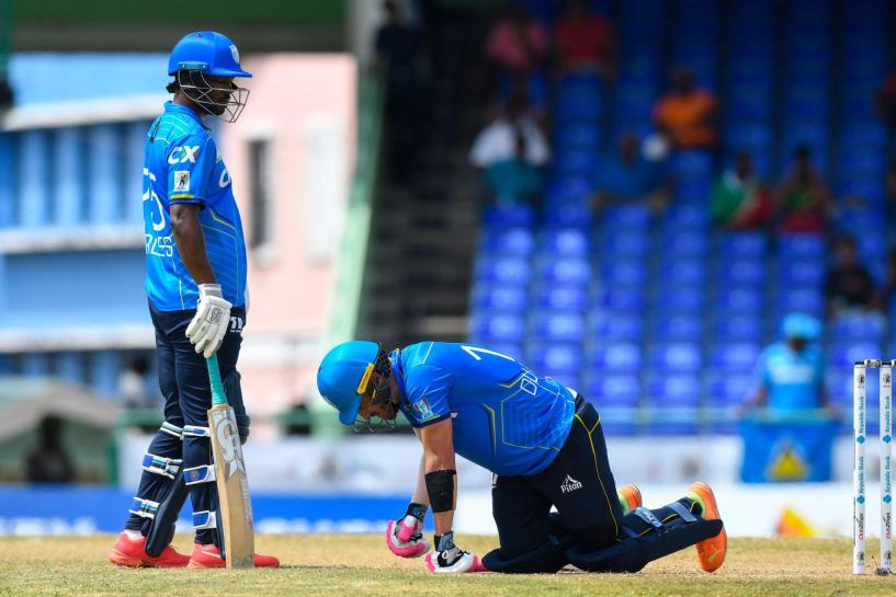 Faf du Plessis ruled out from remainder of CPL 2023 due to tennis elbow injury Faf du Plessis ruled out from remainder of CPL 2023 due to tennis elbow injury