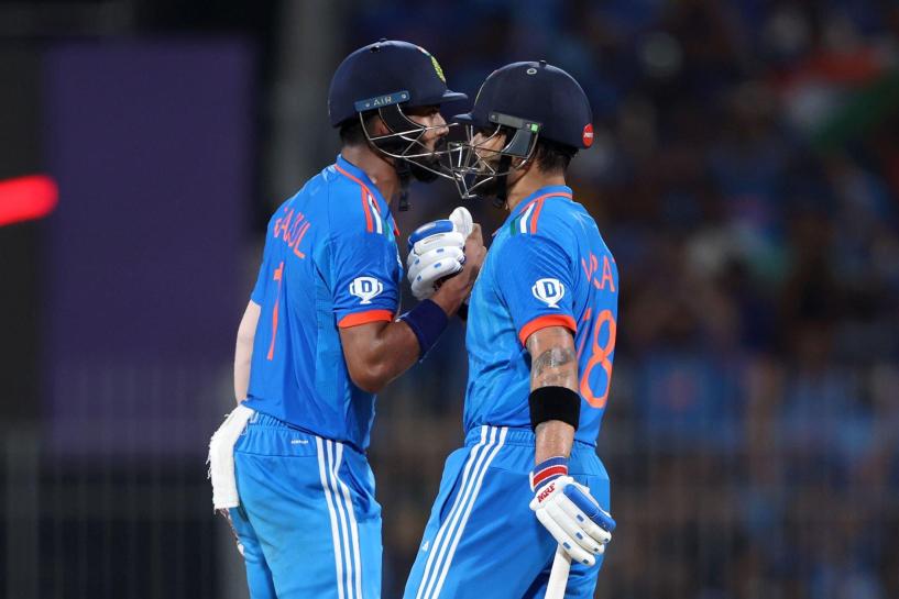 KL Rahul, Virat Kohli star against Australia in one of India's most memorable World Cup wins