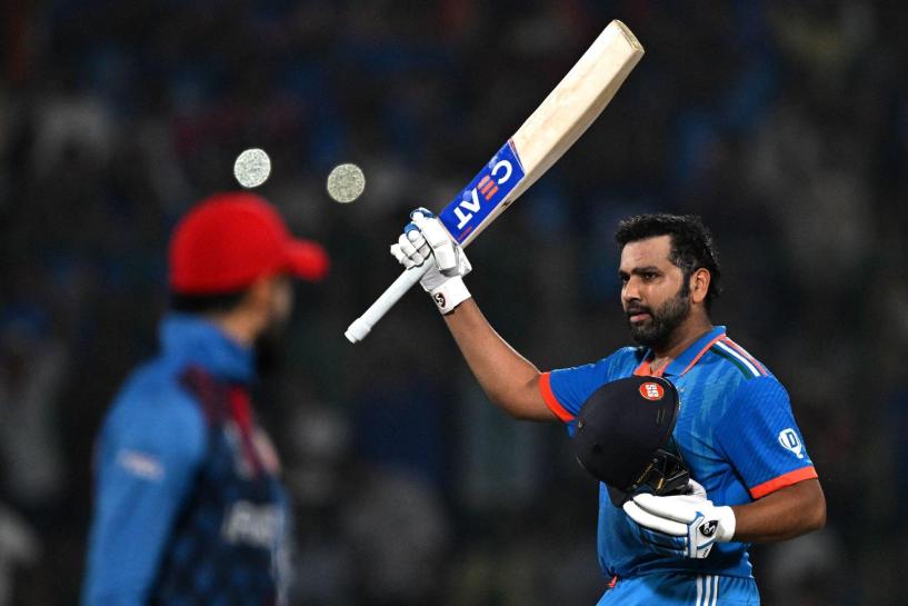 Rohit Sharma’s brilliance propels India to a dominating win over Afghanistan