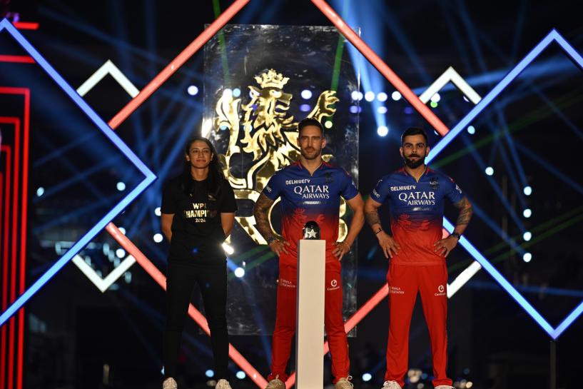 RCB unveil new jersey for IPL 2024 at RCB Unbox