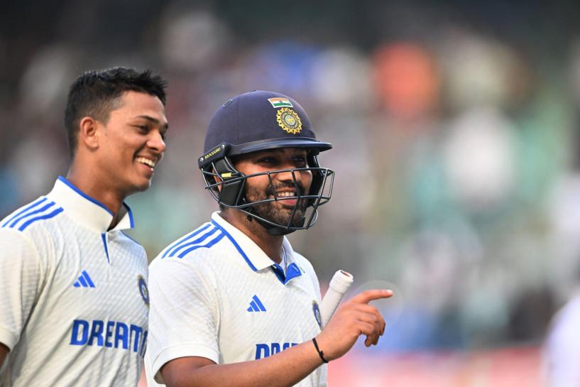 Rohit Sharma and Yashasvi Jaiswal Rohit Sharma and Yashasvi Jaiswal
