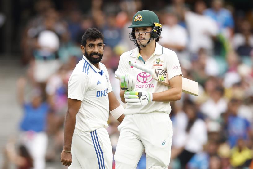 Sam Konstas Jasprit Bumrah