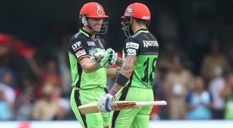 Virat Kohli AB de Villiers to auction signed RCB Go Green