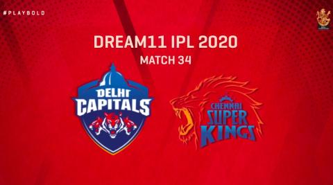 Delhi Capitals vs Chennai Super Kings | LIVE
