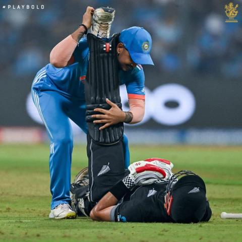 India defeated New Zealand by 60 runs