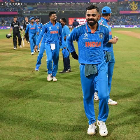 India defeated New Zealand by 60 runs