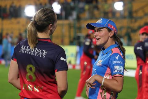 MI won by 4 wickets