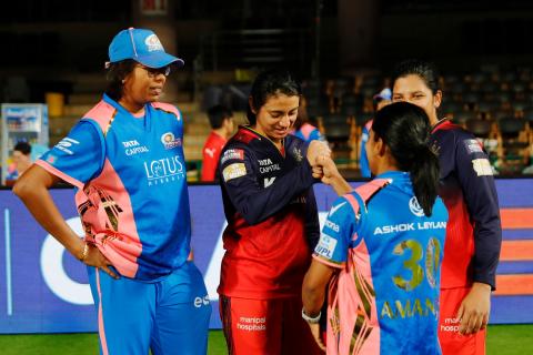 MI won by 4 wickets