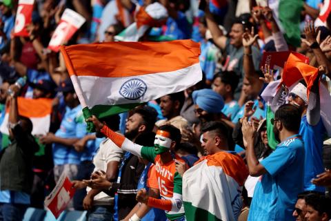 India won by 44 runs
