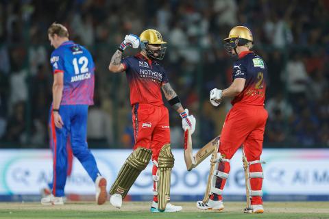 RCB won by 9 wickets